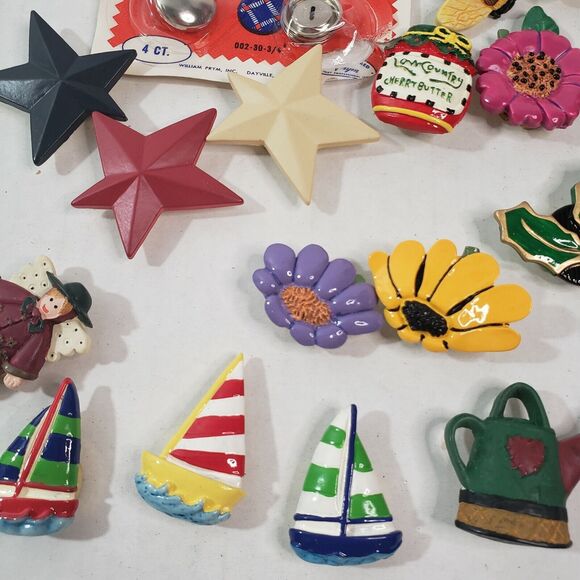 Lot Of Button Covers Vintage To Modern Includes Cover Your Own Button Covers - Picture 4 of 5